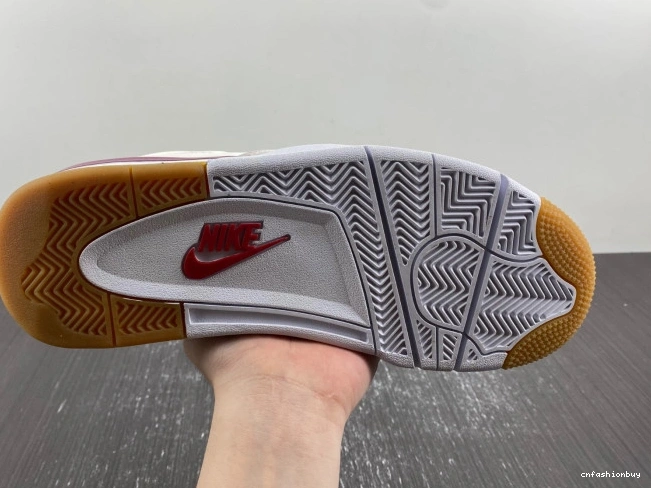 DR5415-102 4 Red Jordan x Sapphire SB 0718